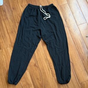 Aerie Women’s Black Drawstring Jogger Pants